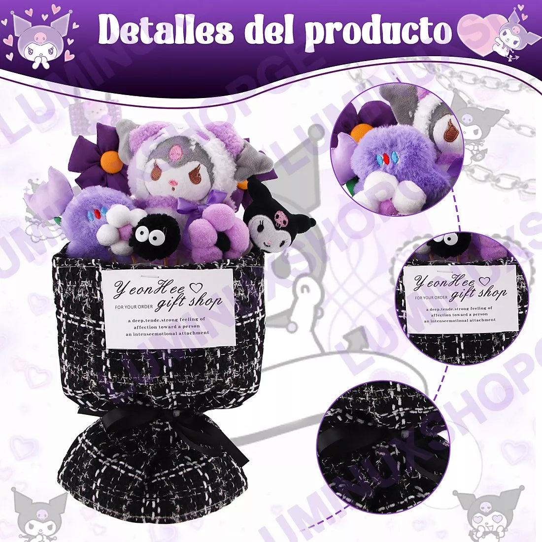 Ramo De Peluches Kulome Sanrio Regalo San Valentin