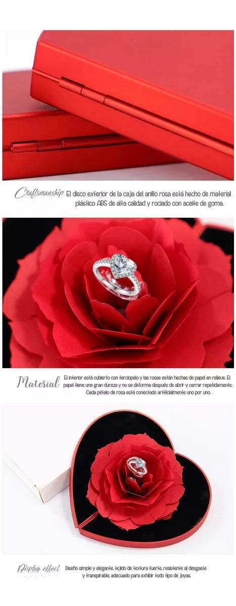 Estuche Corazon Mágico: Anillo + Regalos