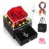 Set Caja Flor Eterna: Collar Plata 925